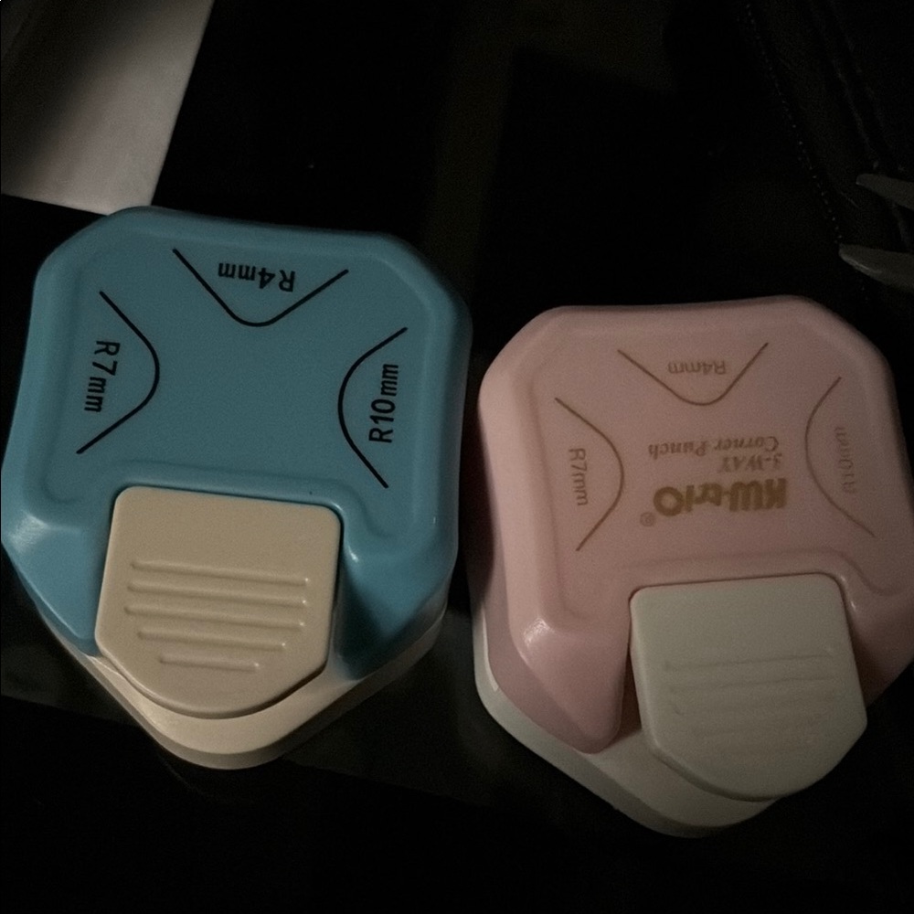 Blue and Pink Corner Punch Set